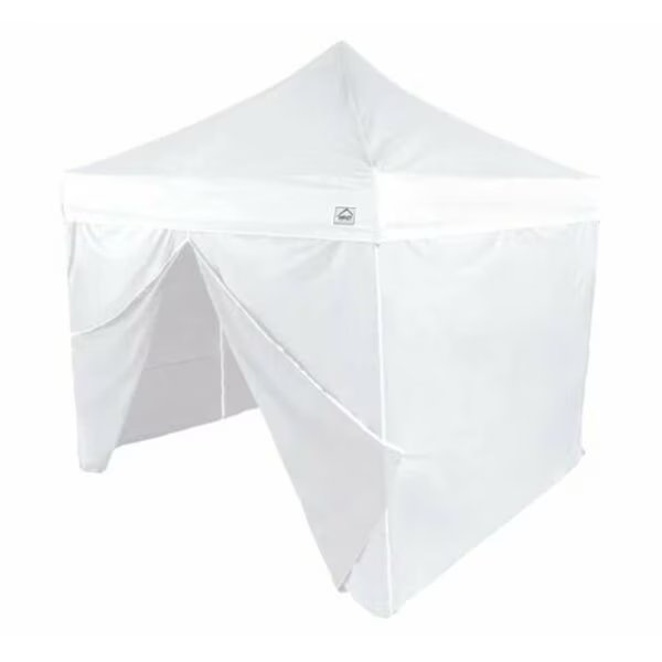 TL Kit 10 FT x 10 FT  with 210d Top , Roller Bag and 4 pc 190T Walls, White, Impact Canopy, Mfr#: 283020001