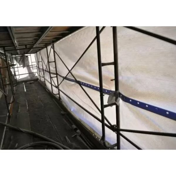 7'-4 in. X 100' FR Scaffold Sheeting, Tarps Now, Mfr#: SS12FR-74100