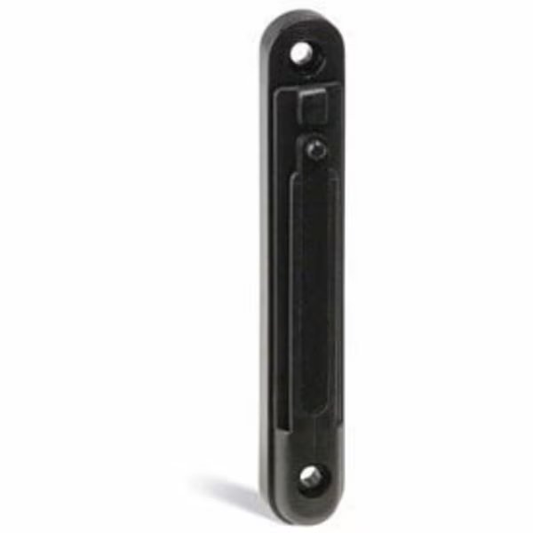Tensabarrier Black Wall Mount Receiver, For  2W Belts, Tensator, Mfr#: 898