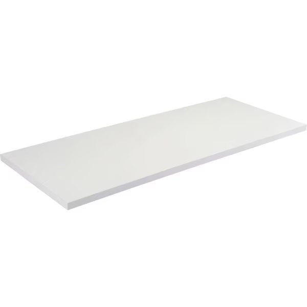 72W x 30D Workbench Top, Plastic Laminate Square Edge, Light Gray, 1-5/8 Thick, Global Industrial, Mfr#: 601170