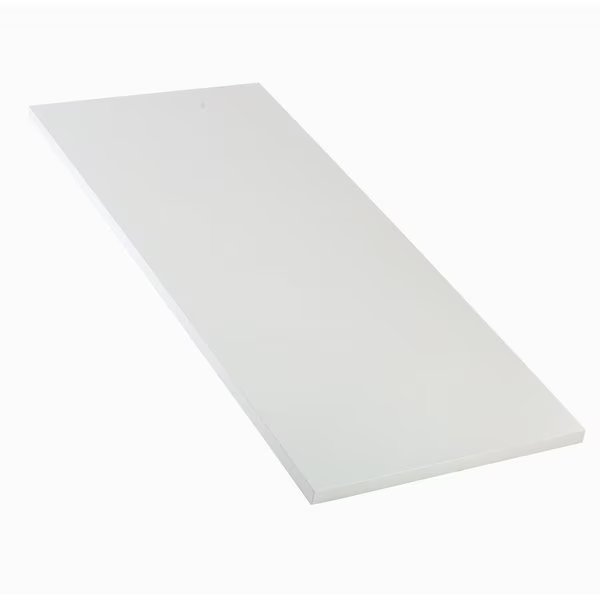 Workbench Top - Plastic Laminate Square Edge, Light Gray, 48 W x 36 D x 1-5/8 Thick, Global Industrial, Mfr#: 607291