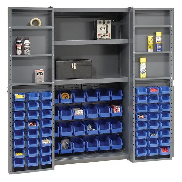 38 in W, 72 in H, 24 D, Global Industrial, Mfr#: 662137BL