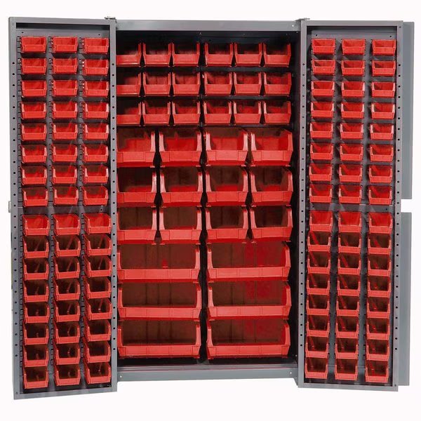 38 in W, 72 in H, 24 D, Global Industrial, Mfr#: 662147RD