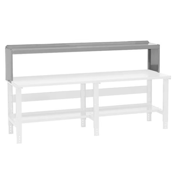 Riser - 96W x 10-1/2D x 12H - Gray, Global Industrial, Mfr#: 706438
