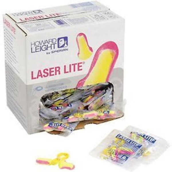 Contoured T-Shape Polyurethane Foam Corded Earplugs, Honeywell Howard Leight, Mfr#: LL-30