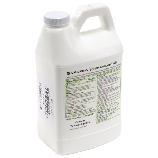 Eyesaline Refill For Model 829001, 70 Oz., Honeywell Safety Products, Mfr#: 32-000509-0000-H5