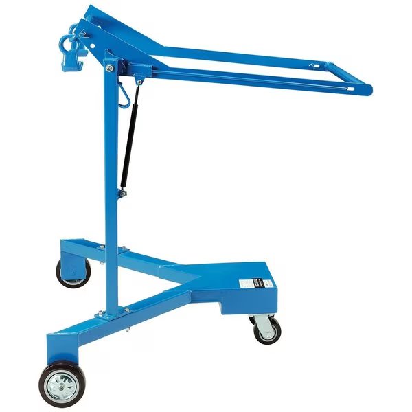 Portable Drum Lifter & Palletizer, Steel, Blue, 800 Lb. Capacity, Global Industrial, Mfr#: 955061