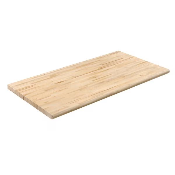 Workbench Top - Maple Butcher Block Safety Edge, 72 W x 30 D x 1-3/4 Thick, Global Industrial, Mfr#: 601368