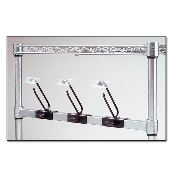 24inW Chrome Catheter Side Bar, Nexel, Mfr#: CSB24C
