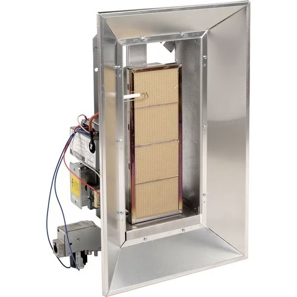 Natural Gas Heater Infrared Ceramic, 30000 Btu, Sunstar, Mfr#: SG3-N