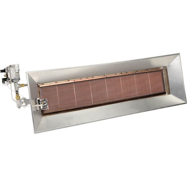 Natural Gas Heater Infrared Ceramic, 104000 Btu, Sunstar, Mfr#: SGM10-N1A