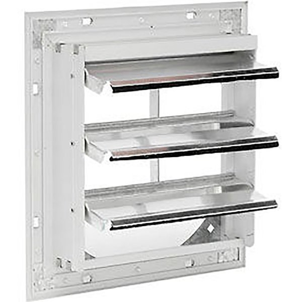 Shutter For 10 Exhaust Fan, 13-1/8W x 13H, Global Industrial, Mfr#: 245710