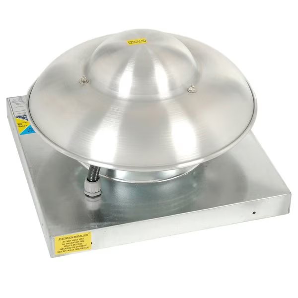 Axial Exhaust Fan, 500 CFM, Continental Fan, Mfr#: RMD-10-11