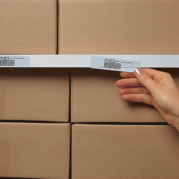3/4 x 36 Label Holder, Clear Strip, 6PK, Aigner Index, Mfr#: 360756