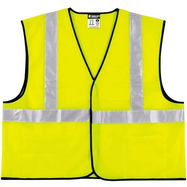 Class II Economy Safety Vests, Size L, River City, Mfr#: VCL2SLL