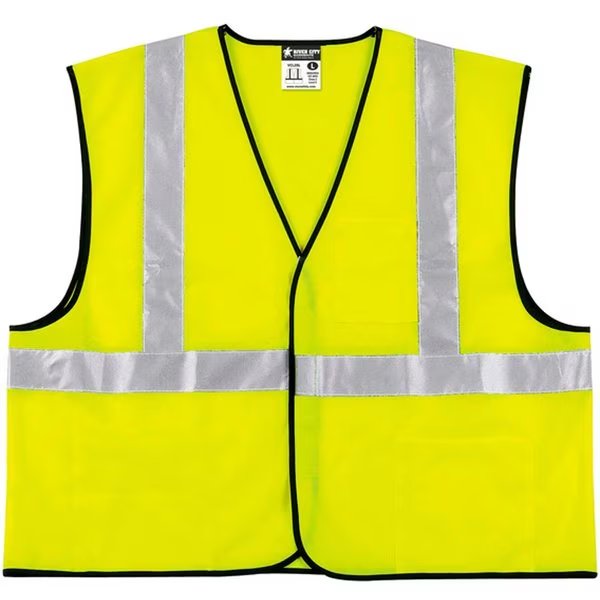 Class II Economy Safety Vests, Size XL, River City, Mfr#: VCL2SLXL