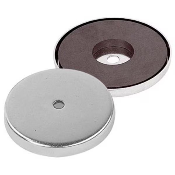 25 Lb Cap Magnetic Bases, Magnet Source, Mfr#: 07217