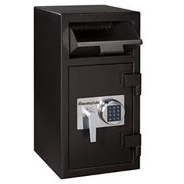 Front Loading Depository Safe, 1.6 Cu. Ft. Capacity, Black, Sentrysafe, Mfr#: DH134E