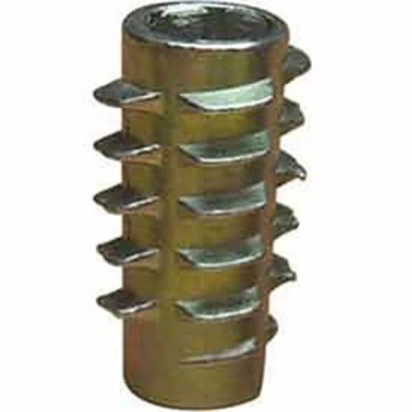 Hex Drive Threaded Insert, 5/16"-18 Int Thrd Sz, 0.984 in L, Zinc Alloy, E-Z Lok, Mfr#: 851618-25