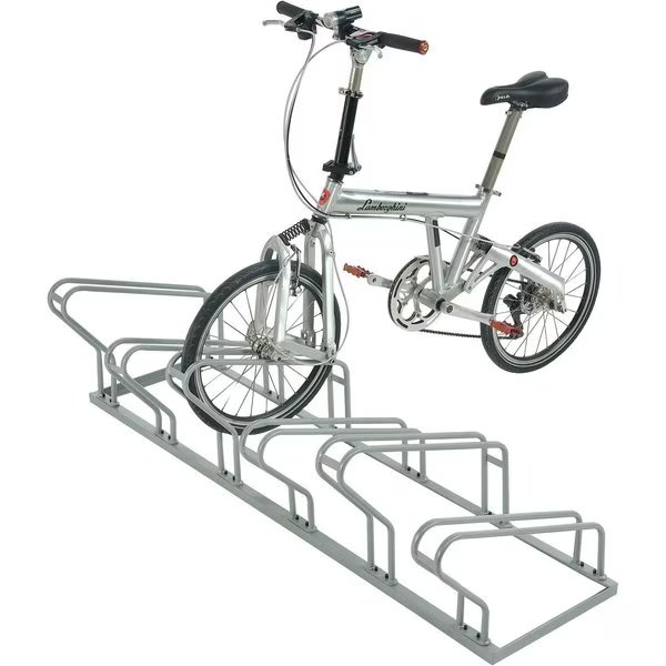 KD Bike Rack, Single Sided Version, 6-Bike Capacity, Global Industrial, Mfr#: 436501