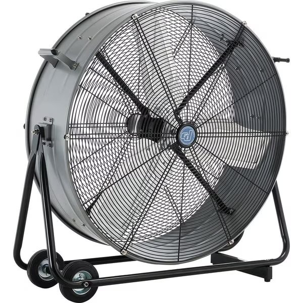 30 Portable Tilt Drum Blower Fan, Direct Drive, Cd, Mfr#: SFDC-750BT0
