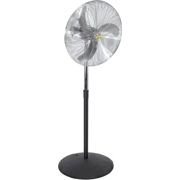 Hazardous Location 30 Pedestal Fan, Adjustable Height 60-74, 1/4HP, 8725CFM, Airmaster Fan, Mfr#: 20351