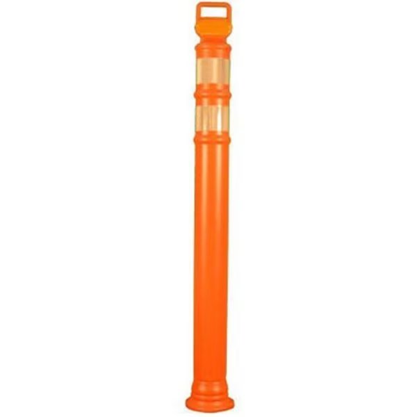 Polyethylene, 49 in H, Orange, Cortina Safety Products, Mfr#: 03-737