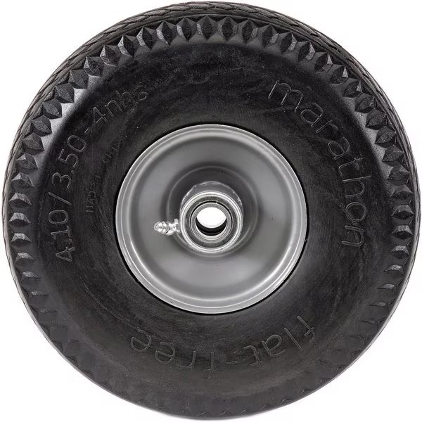 Marathon Hand Truck Tire Sawtooth Tread Flat Free, Marathon Industries, Mfr#: 00011