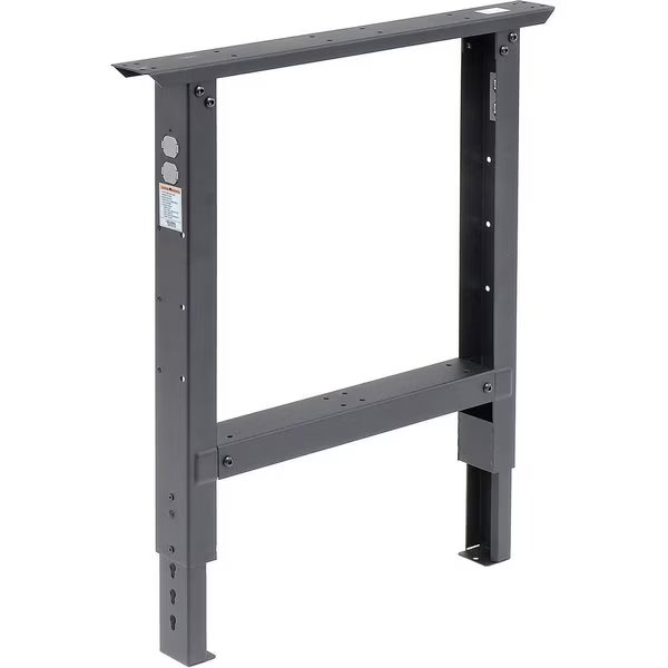Adjustable Height Leg For 36 Bench, 27-7/8 To 35-3/8, Black, Global Industrial, Mfr#: 249508BK