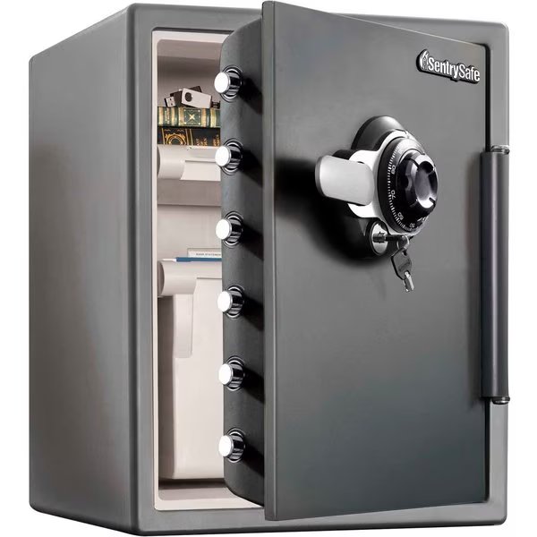 SentrySafe Fire Safe Combination Lock, 2.05 Cu. Ft. Capacity, Gray, Sentry Safe, Mfr#: SFW205DPBENG