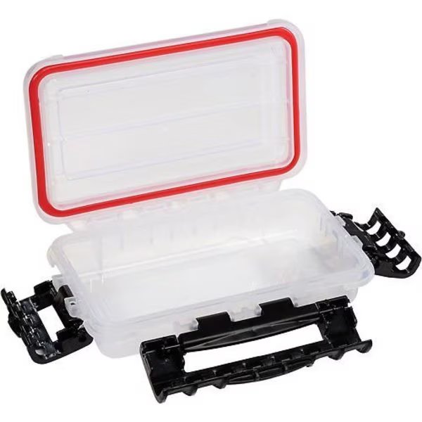 Guide Waterproof StowAway w/O-Ring Seal Box, 7-3/8L x 4-1/2W x1-3/4H, Clear, Plano, Mfr#: 344010