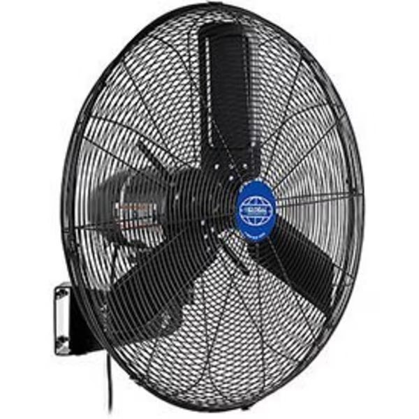 Outdoor Oscillating Wall Mounted Fan, 24 Diameter, 3/10HP, 7700CFM, Global Industrial, Mfr#: 292450