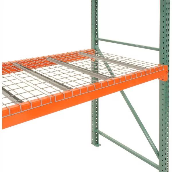 Pallet Rack Wire Decking, 52W x 48D 2500 lbs cap Gray, Global Industrial, Mfr#: 798658