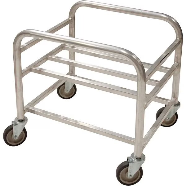 Bulk Mover Cart, 4 Bushel, 30-1/4L x 20-1/2W x 30-1/2H, Gray, Global Industrial, Mfr#: B1918437