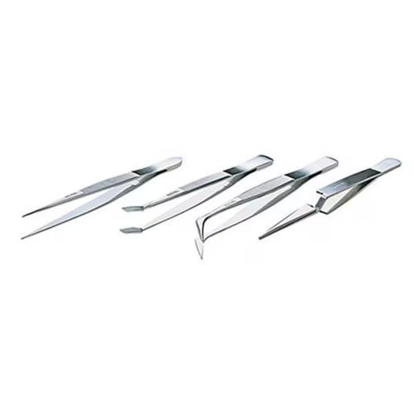 4 Pc. Tweezer Set, Stainless Steel, Eclipse, Mfr#: 900-204