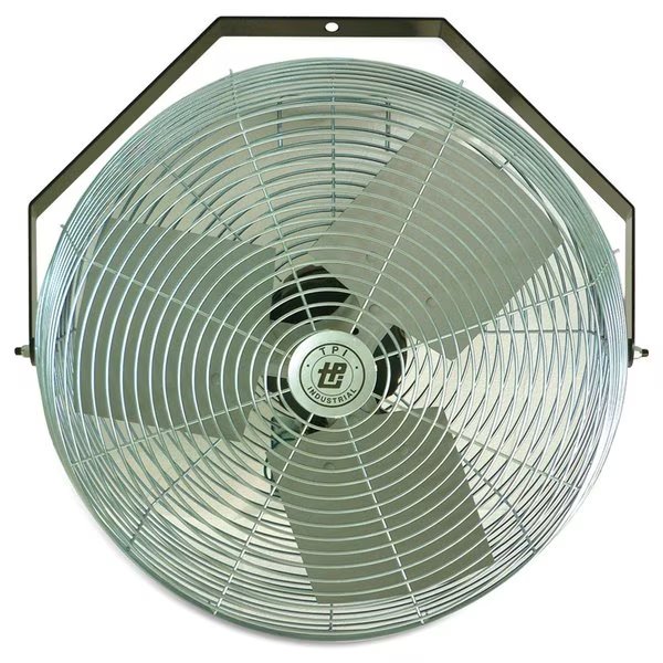 Workstation Fans, Wall-Mount, 12 Blade Diameter, 1/12 Hp, Tpi, Mfr#: 07986002