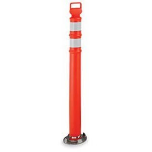 Polyethylene, 42 in H, Orange, Cortina Safety Products, Mfr#: 03-746ABC-CH