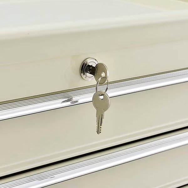 Replacement Lock Set with 2 Keys For  5-Drawer Medical Cart Model# 670147, Global Industrial, Mfr#: RP9220