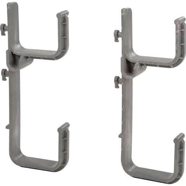 Accessory Square Hooks, 4-3/8 Deep, for Industrial Service Cart, Structural Foam, 2PK, Global Industrial, Mfr#: 800302