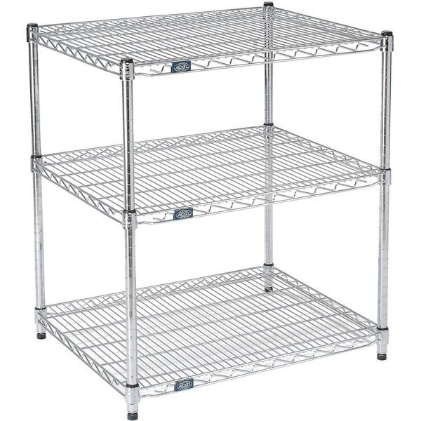 ESD, 2 Tier, Wire Shelving Starter Unit, 60W x 21D x 34H, Nexel, Mfr#: 21603ESD2