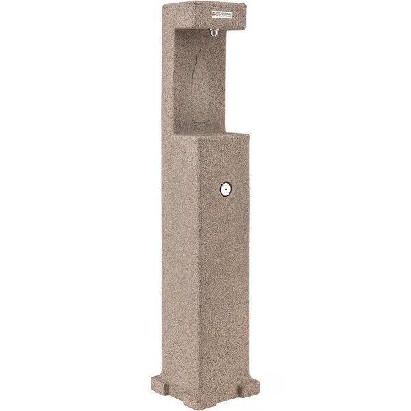 Outdoor Bottle Filling Station, Rotocast Granite Finish, Global Industrial, Mfr#: 603602
