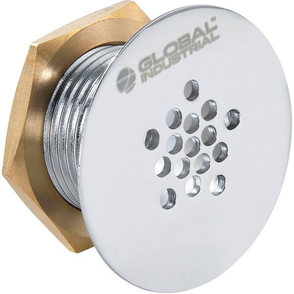 Replacement 9-Hole Drain For Outdoor Drinking Fountains & Bottle Fillers, Global Industrial, Mfr#: 604022