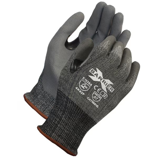 A7 Cut Resistant, Gray Textreme, Luxfoam Coated Glove, XL, Xbarrier, Mfr#: CA7588RXL12
