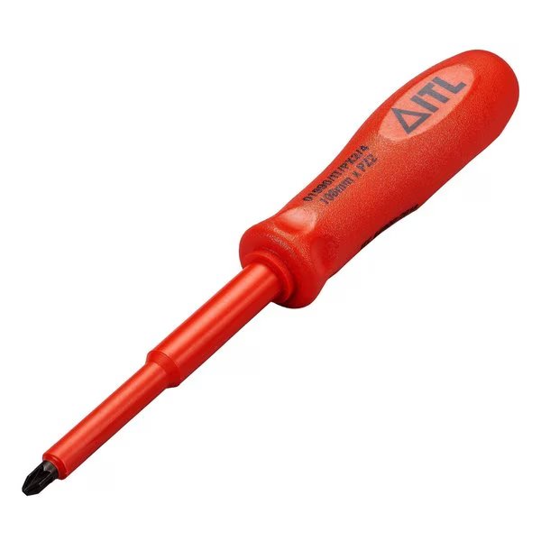 1000v Insulated Slot/Pozi Screwdriver 4 x 15/64 x No.2, Itl, Mfr#: 01991