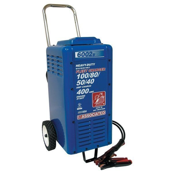 Battery Charger, 6/12/18/24V, Associated, Mfr#: ASO6002B