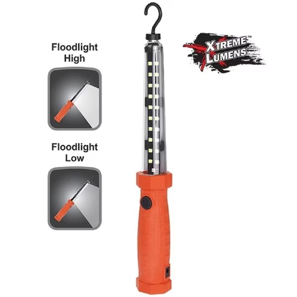 600/225 Lumens Recharge Work Light - Red, Bayco, Mfr#: NSR-2168R
