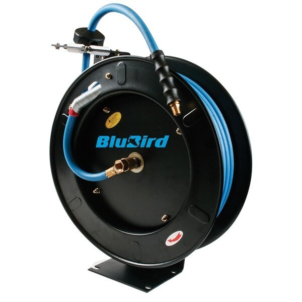 Blubird Air Hose Reel 1/2 In. X 50 Ft., Rmx Industries, Mfr#: BLBBBR1250
