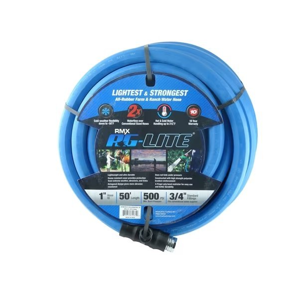 Blubird Ag-Lite Bsalone50 Rubber Hot & Cold Water, Rmx Industries, Mfr#: BSALONE50