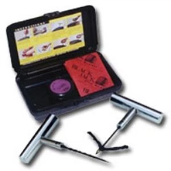 Tire Plug Starter Kit W/Chrome Tools, Blackjack, Mfr#: KT-20SC