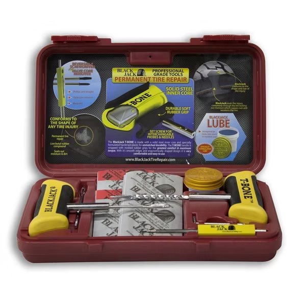 Red Tire Repair Kit, Blackjack, Mfr#: KT-330R